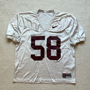 Vintage Team Nike Blank Stitched Football Jersey